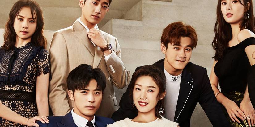 The cast poster for Well-Intended Love with Simona Wang