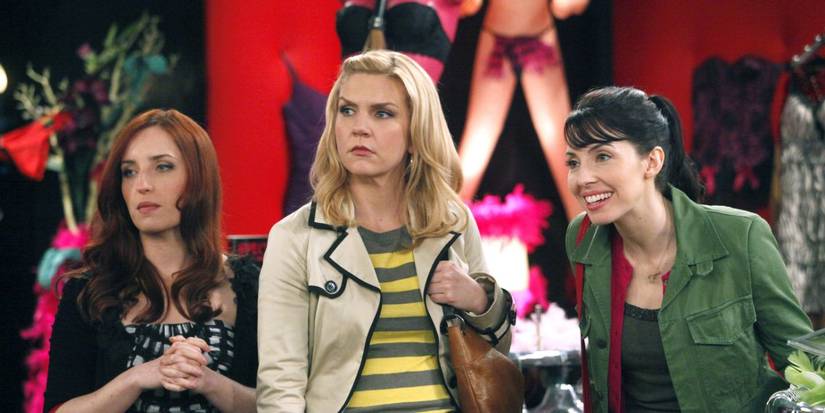 The cast of Whitney at a burlesque venue. 