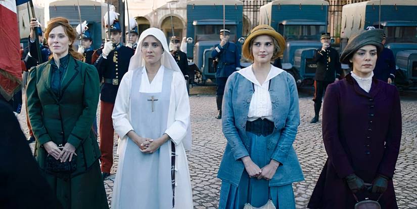 the cast of netflix's women at war