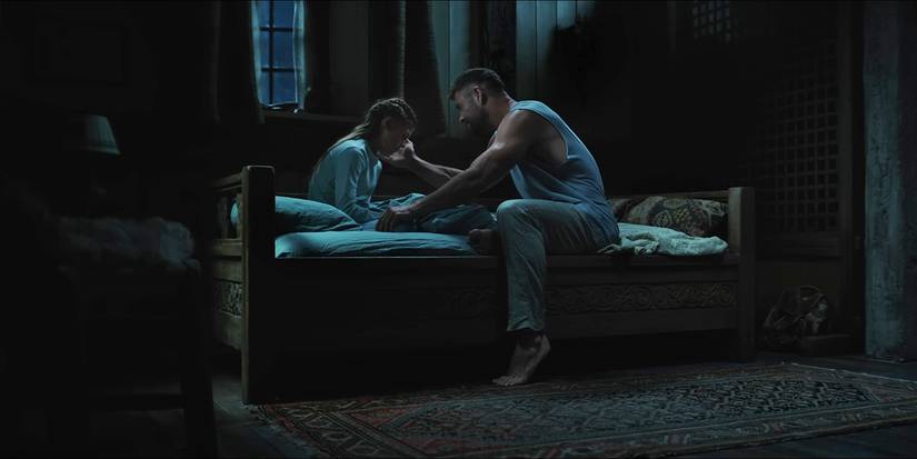 Thor with his daughter in the teaser for Avengers: Doomsday