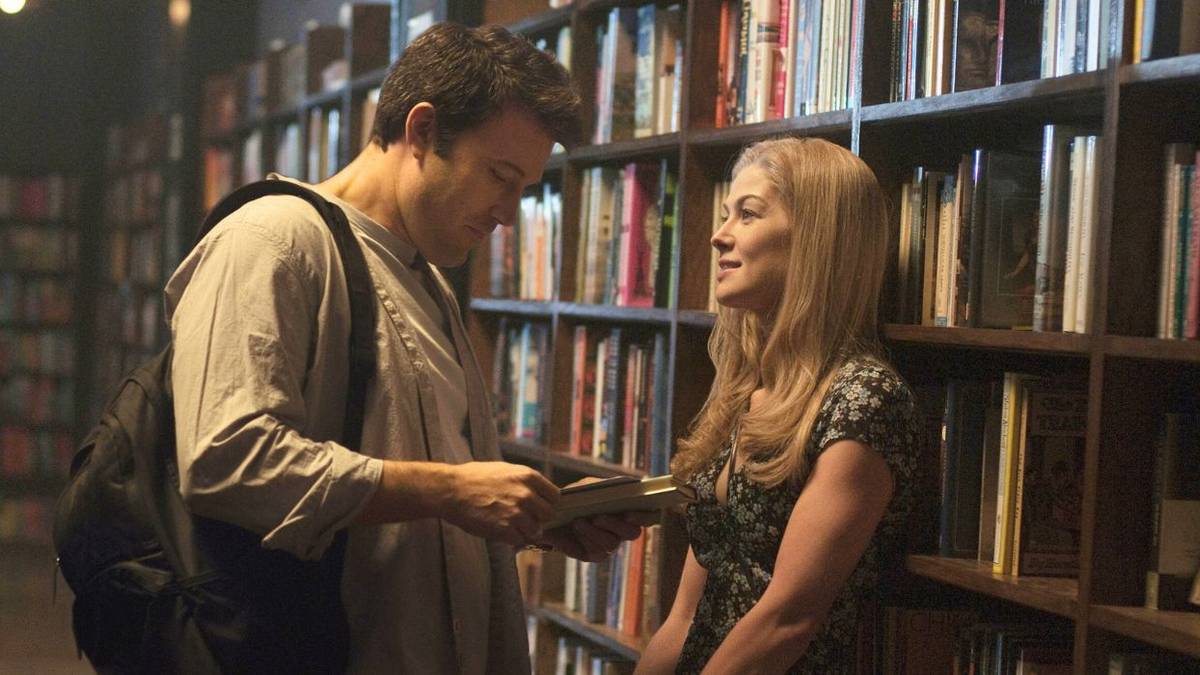 Ben Affleck and Rosamund Pike in Gone Girl
