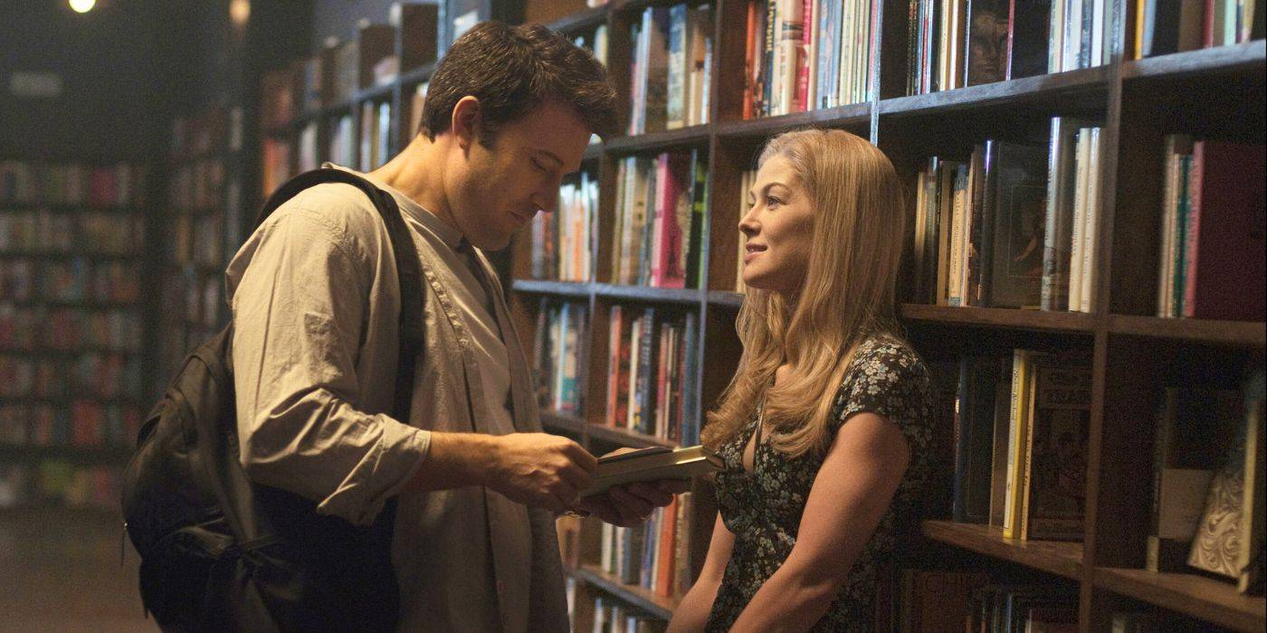 Ben Affleck and Rosamund Pike in Gone Girl