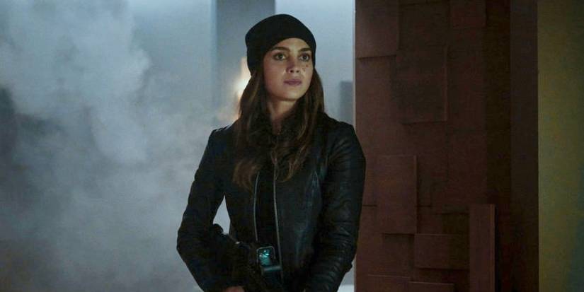 Melissa Barrera as Michelle in 'The Copenhagen Test'