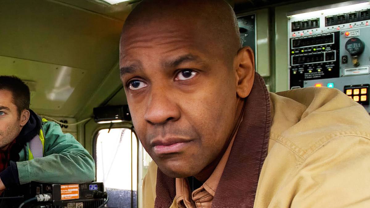 Chris Pine and Denzel Washington in Unstoppable.