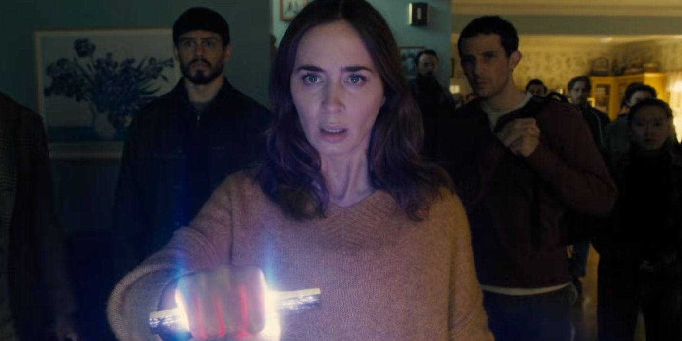 Emily Blunt looking confused in 'Disclosure Day.'