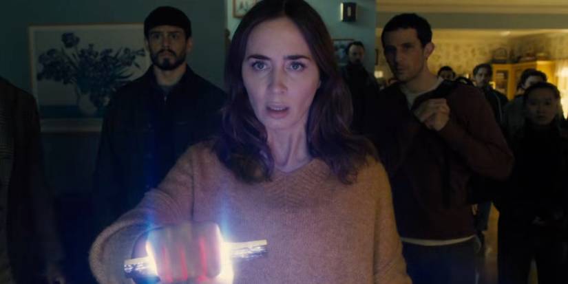 Emily Blunt looking confused in 'Disclosure Day.'