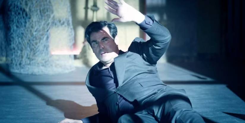 Claes Bang as Count Dracula in the sunlight in the BBC 'Dracula' series