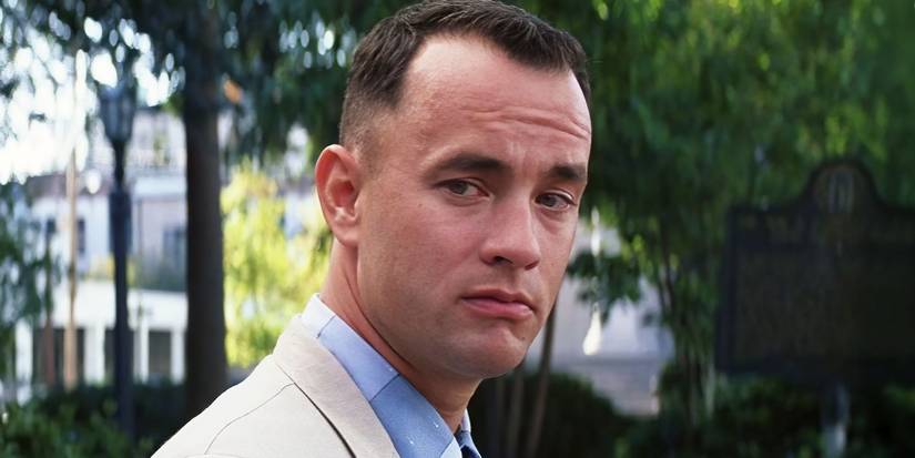 Tom Hanks as Forrest Gump in the '90s in 'Forrest Gump'