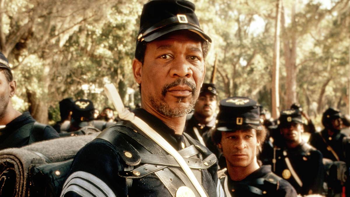 Morgan Freeman in Glory