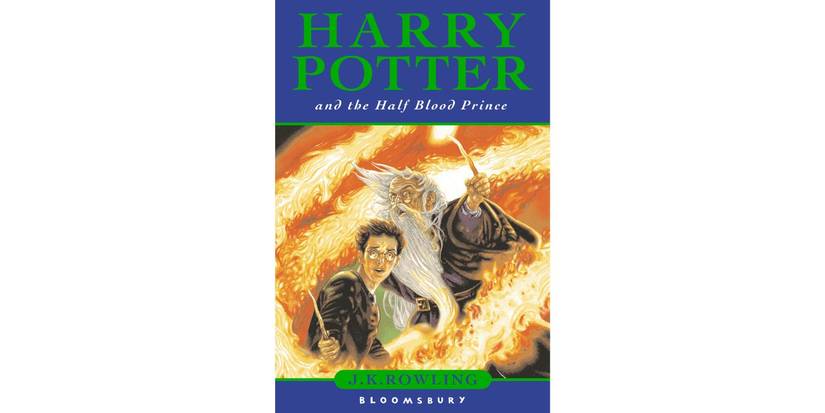 The original cover of Harry Potter and the Half Blood Prince