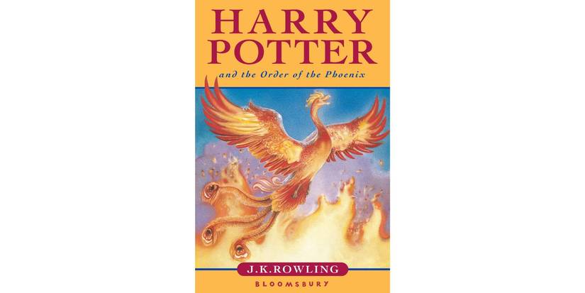 The original cover of Harry Potter and the Order of the Phoenix