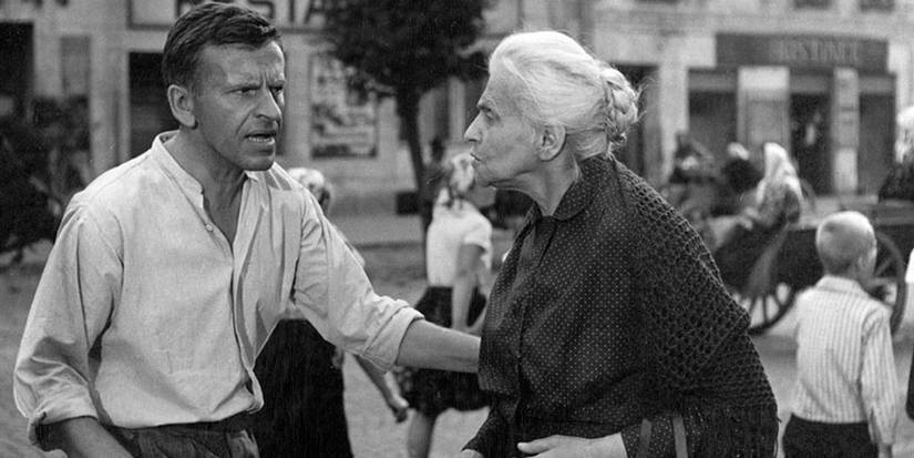 Ida Kaminska and Jozef Kroner in 'The Shop on Main Street'