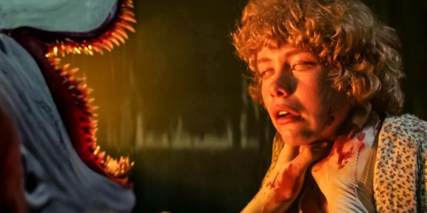 Beverly Marsh (Sophia Lillis) in the deadlights in 'IT: Chapter One'