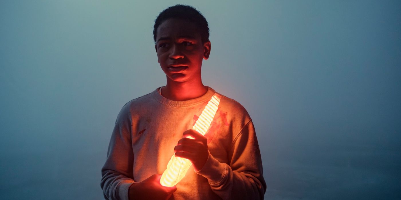 Blake Cameron James in the IT: Welcome to Derry finale