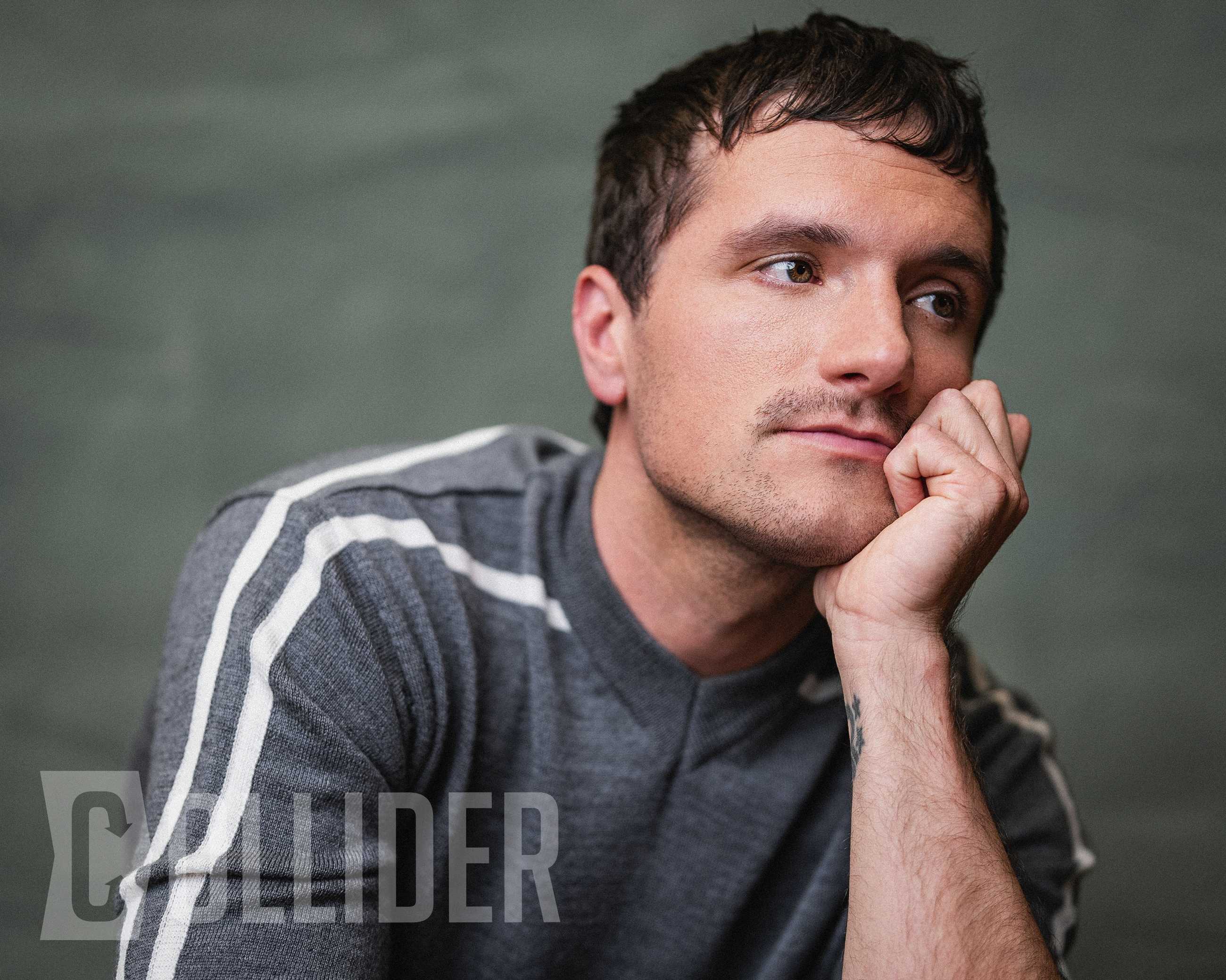 Josh Hutcherson photographed by Yellowbelly for Collider in Los Angeles at the Universal Studios Lot on November 17, 2025.