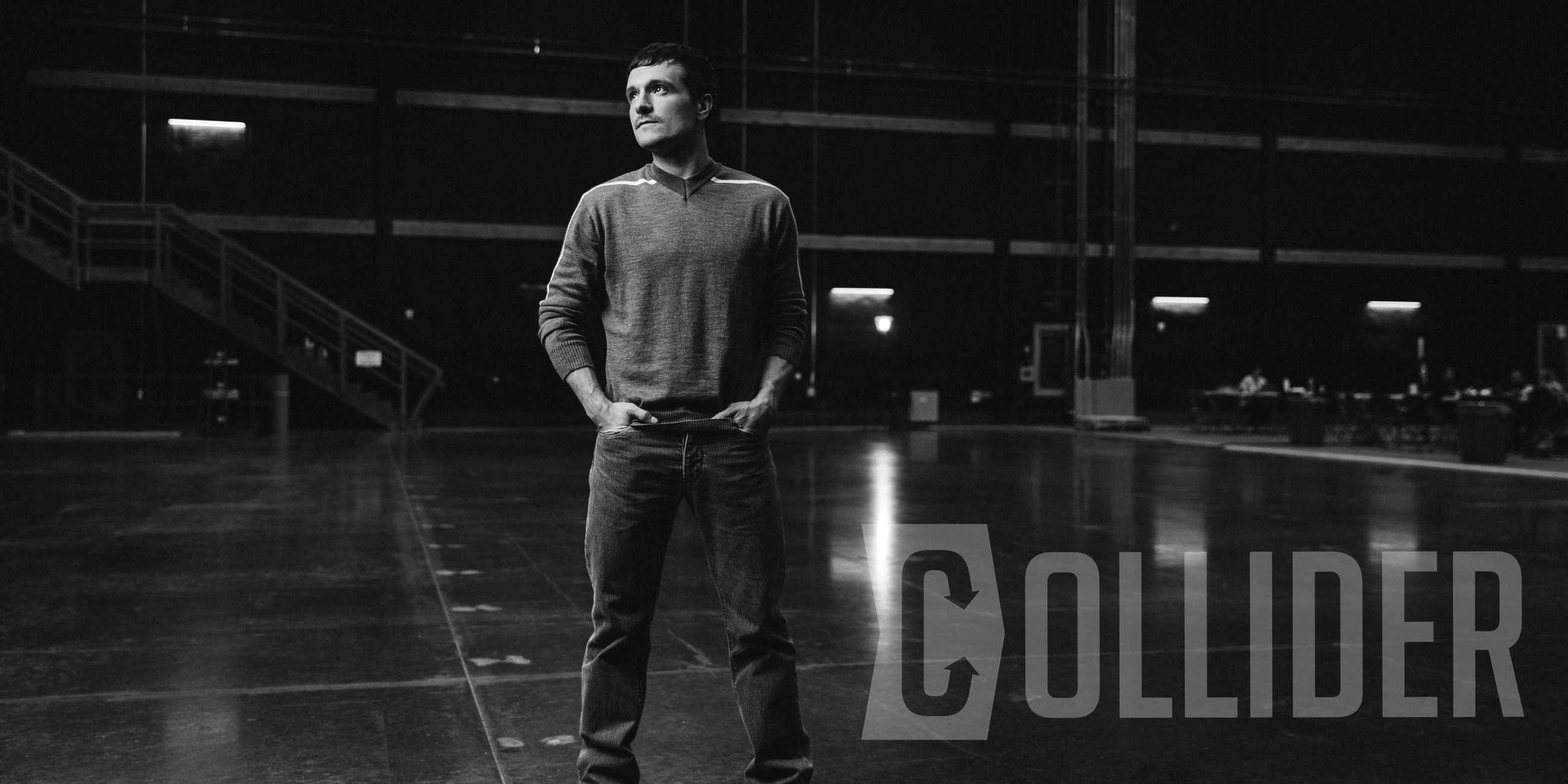 Josh Hutcherson photographed by Yellowbelly for Collider in Los Angeles at the Universal Studios Lot on November 17, 2025.