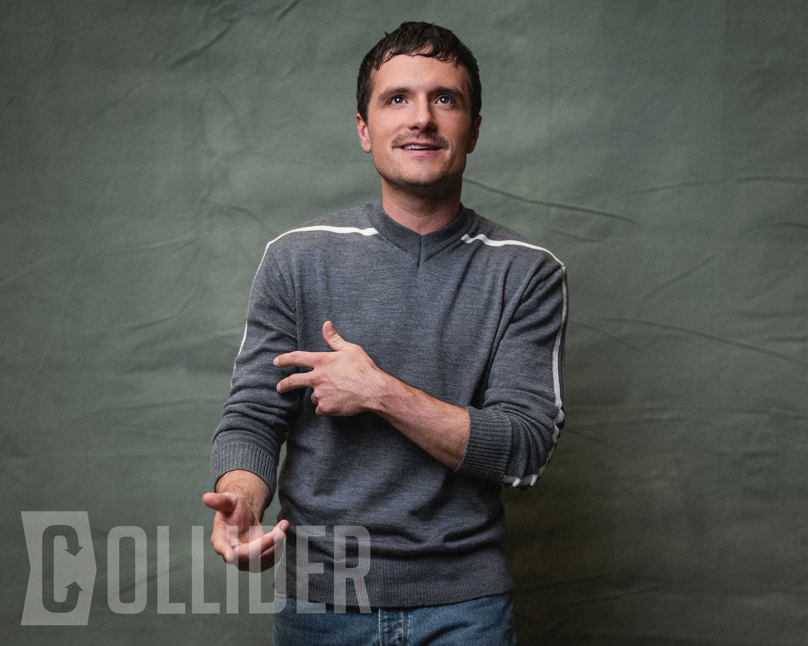 Josh Hutcherson photographed by Yellowbelly for Collider in Los Angeles at the Universal Studios Lot on November 17, 2025.