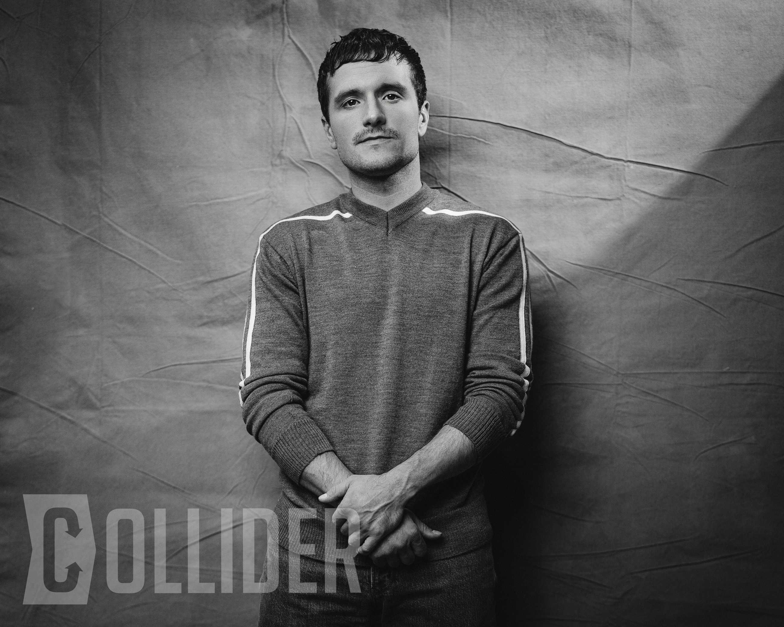Josh Hutcherson photographed by Yellowbelly for Collider in Los Angeles at the Universal Studios Lot on November 17, 2025.