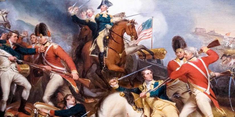 Pintura clássica exibida em 'The American Revolution' de Ken Burns