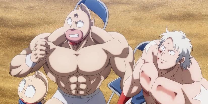 A group of buff men from Kinnikuman