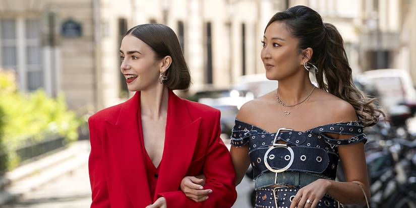 Emily in Paris Interview | Lilly Collins & Ashley Park
