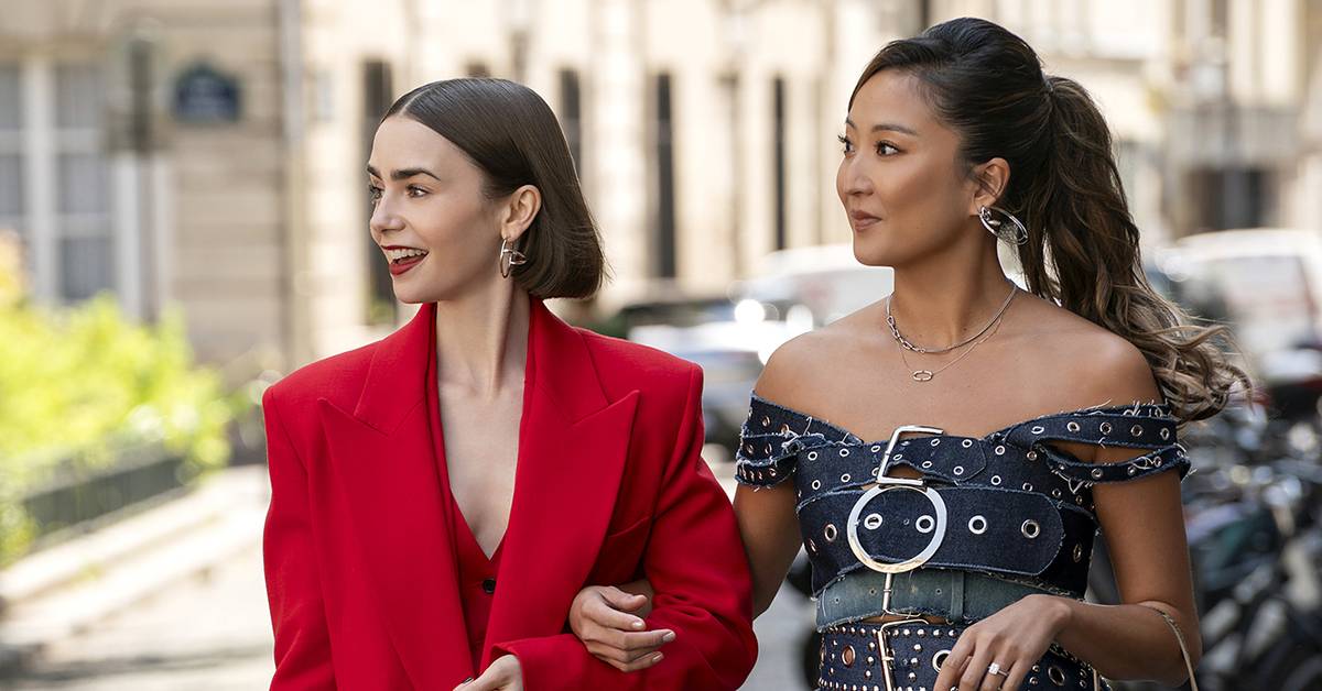 Emily in Paris Interview | Lilly Collins & Ashley Park