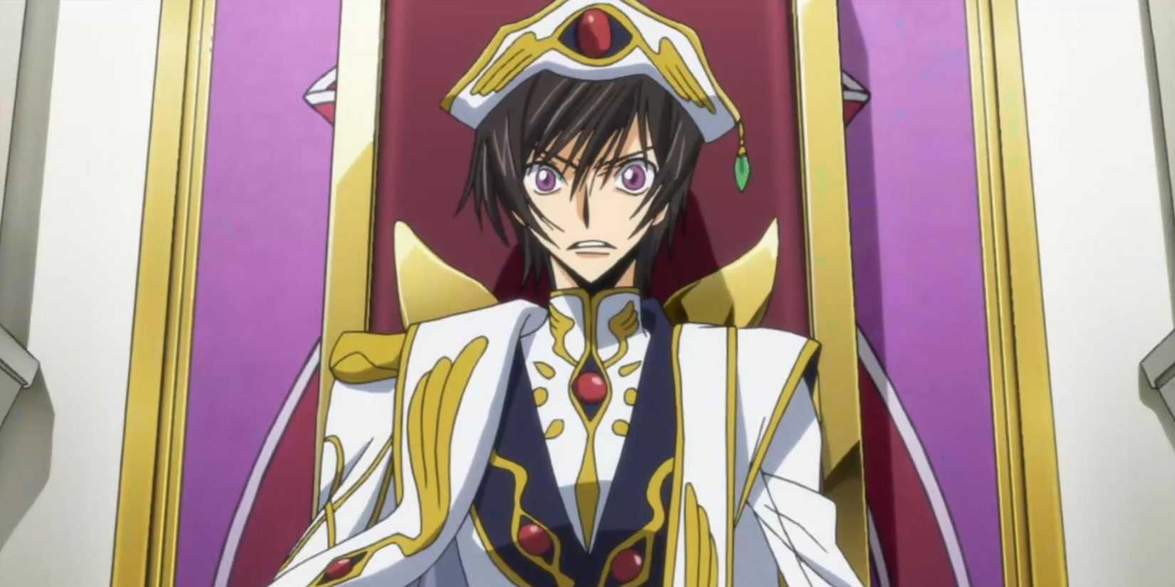 Man in throne in 'Re;' from 'Code Geass'