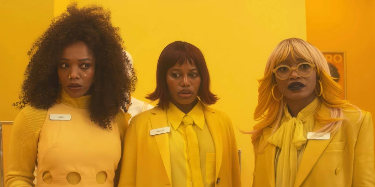 Naomi Ackie, Taylour Paige and Keke Palmer in I Love Boosters