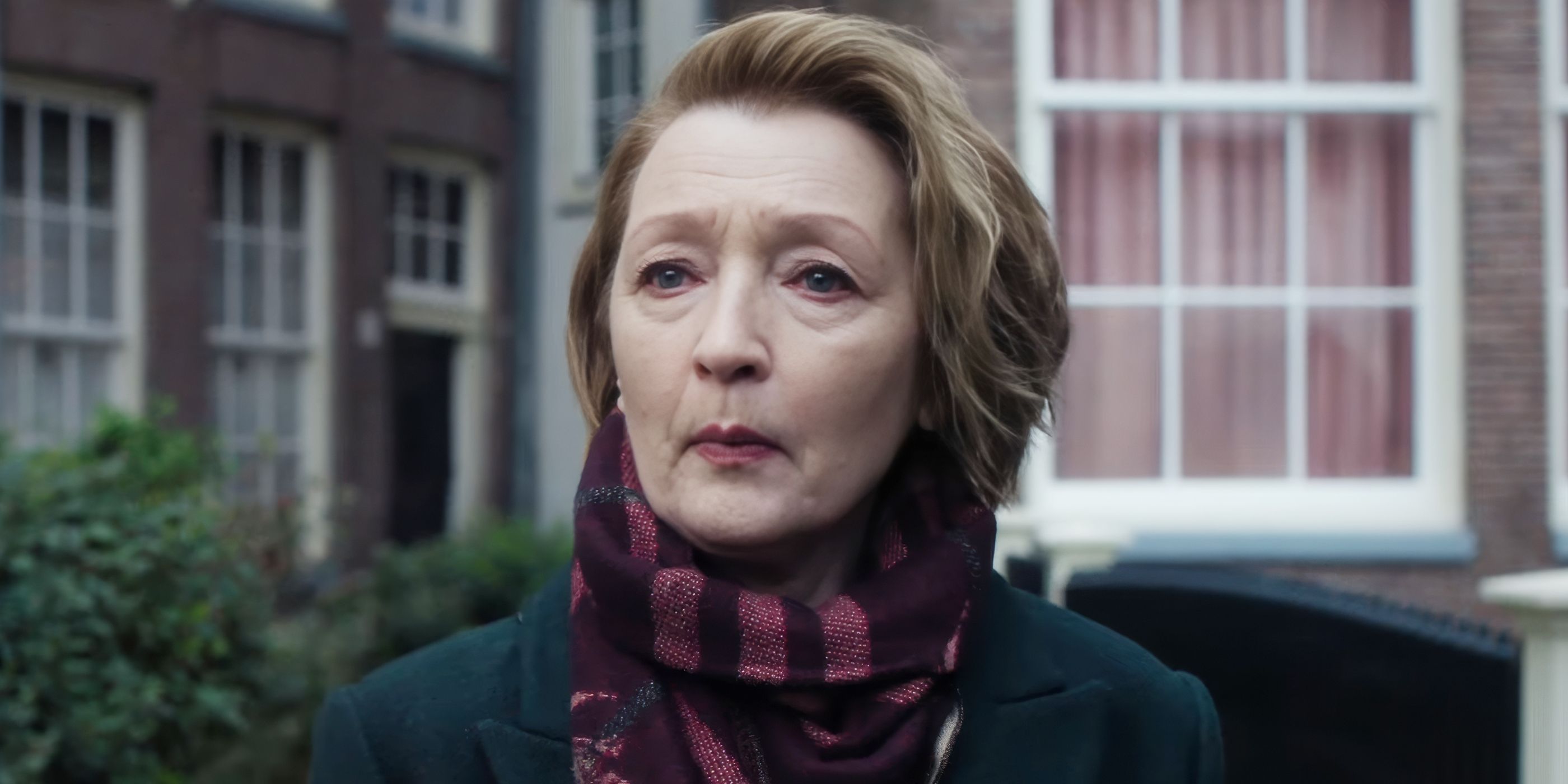 Lesley Manville and Ciaran Hinds in a promotional still from the film Midwinter Break