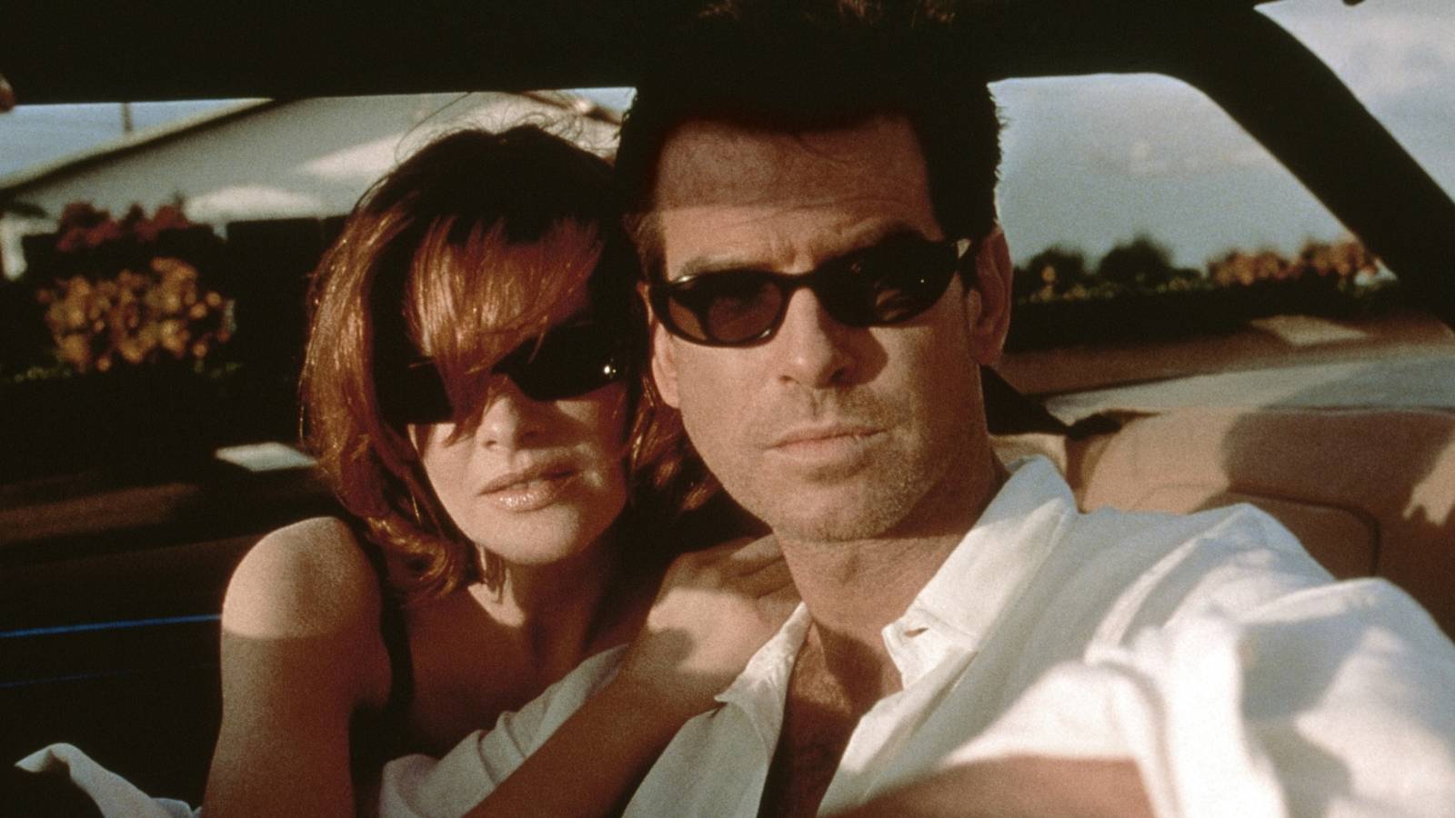 rene russo and pierce brosnan in the Thomas crown affair
