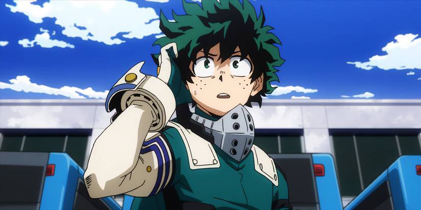 Deku in 'My Hero Academia'