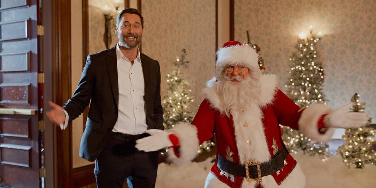 Ryan Eggold and Alexandra Breckenridge in My Secret Santa