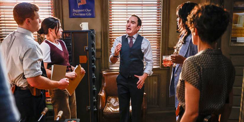 Caleb Foote as Bernard “Randy” Randolf, Mariel Molino as Cecilia “Lala” Dominguez, Patrick Fischler as Cliff Walker and Tyla Abercrumbie as Mary Jo Hayes and Diany Rodriguez as Vera Strickland in NCIS: ORIGINS Season 2 Episode 7