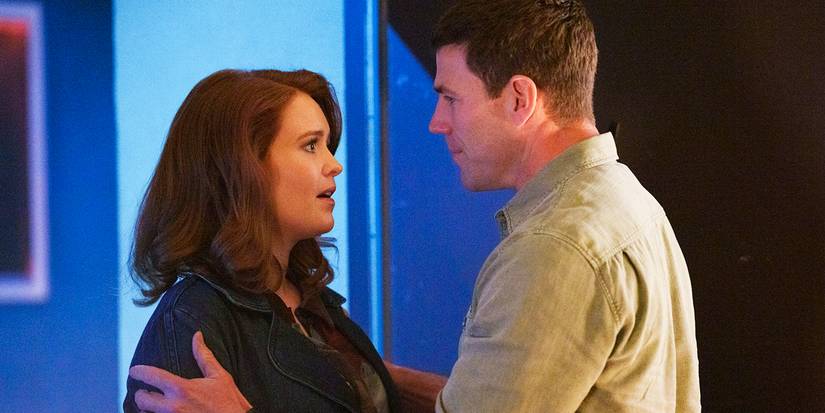 Kathleen Kenny and Austin Stowell in NCIS: Origins Season 2, Episode 8