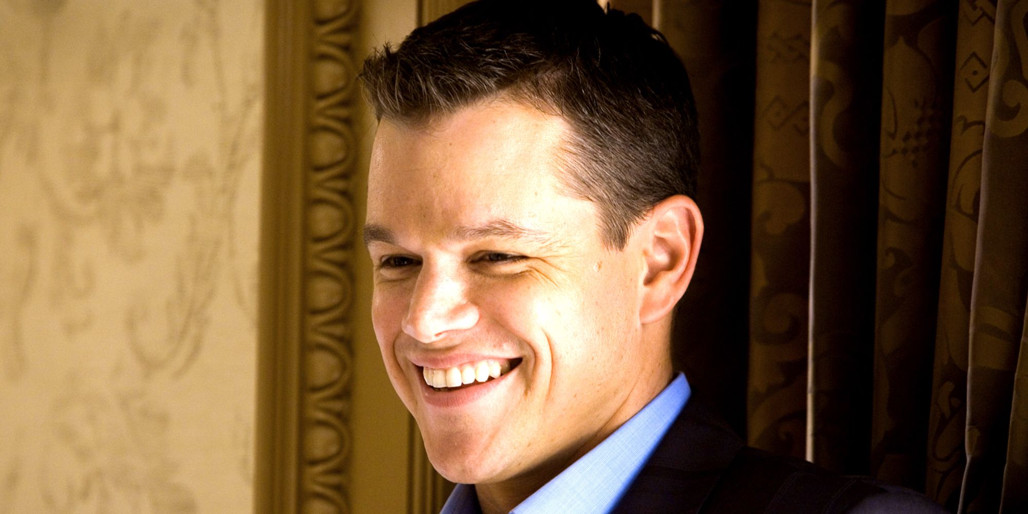 Matt Damon as Linus in Ocean's Thirteen