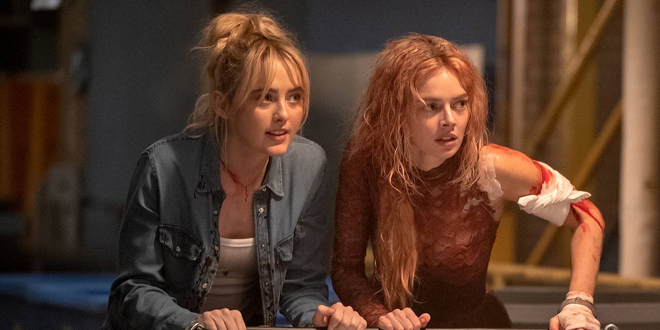 Kathryn Newton and Samara Weaving in Ready or Not 2