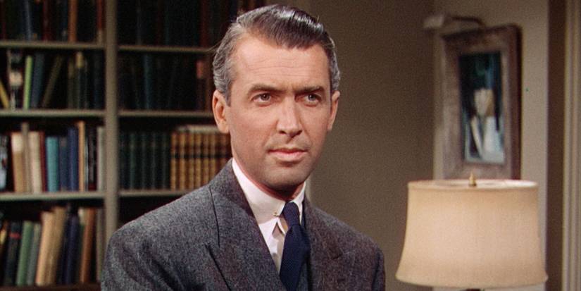 Jimmy Stewart in Rope