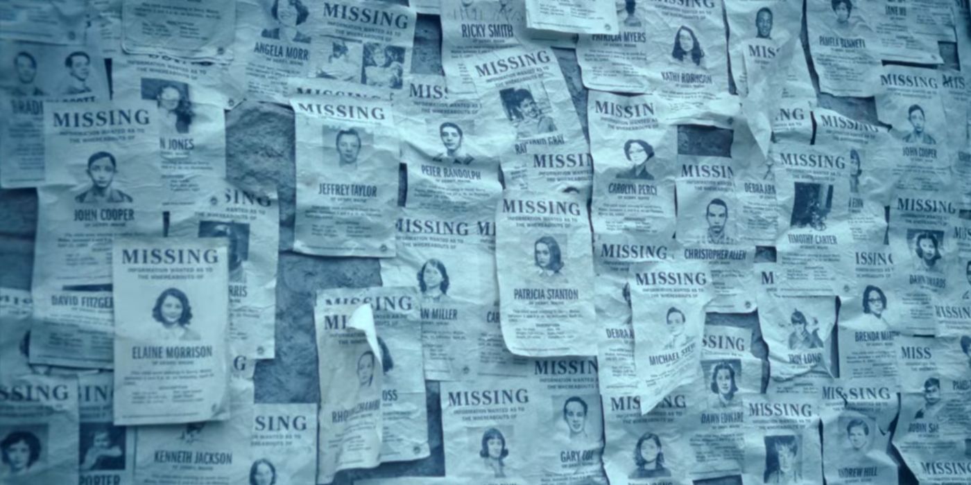 Missing posters in 'IT: Welcome to Derry'