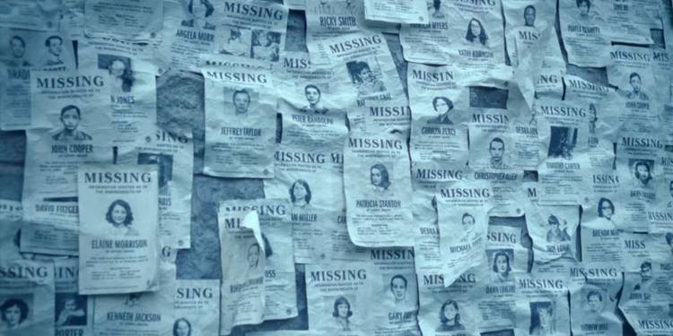 Missing posters in 'IT: Welcome to Derry'