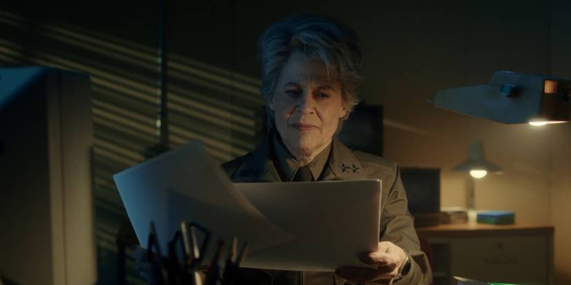 Linda Hamilton as Dr. Kay on 'Stranger Things' Season 5.