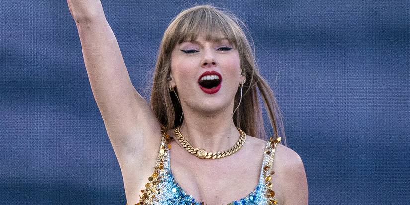 Taylor Swift en el escenario durante el Eras Tour