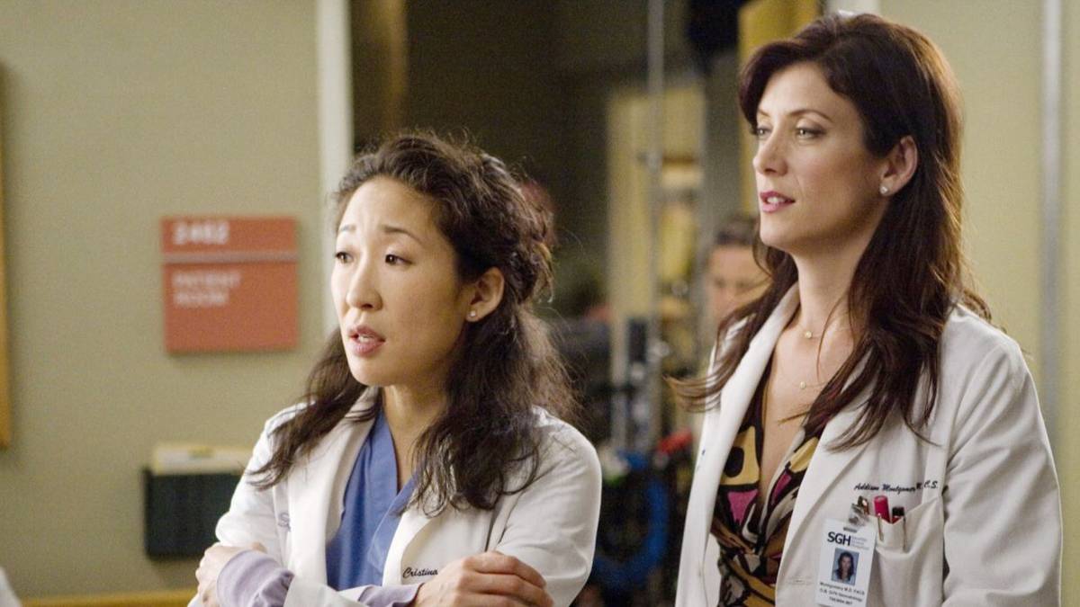 Sandra Oh and Kate Walsh in 'Grey's Anatomy'
