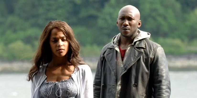 Megalyn Echikunwoke and Mahershala Ali in 'The 4400'