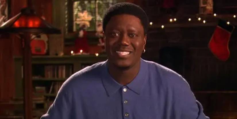 Bernie McCullough (Bernie Mac) in a talking head in 'The Bernie Mac Show'