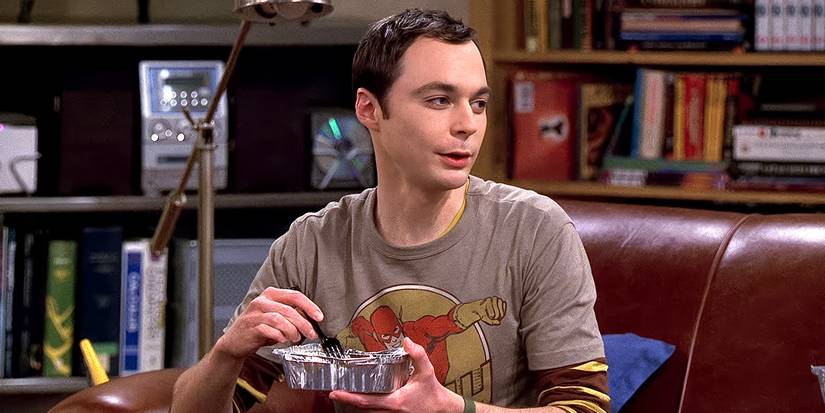 Sheldon Cooper (Jim Parsons) em The Big Bang Theory