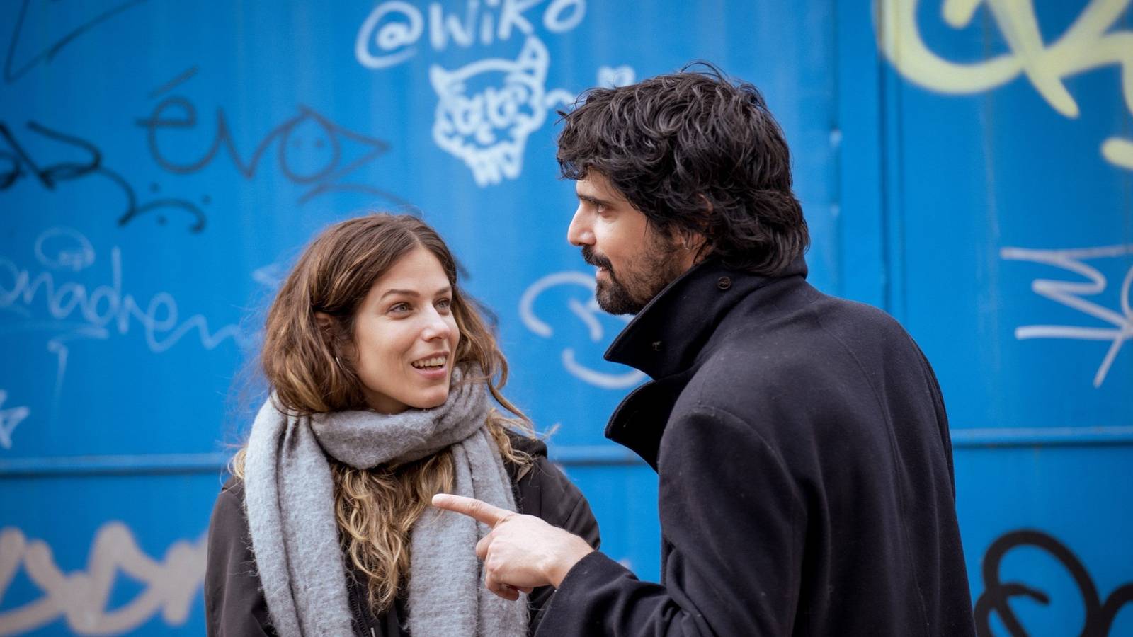 Iria del Rio and Francesco Carril in The New Years.