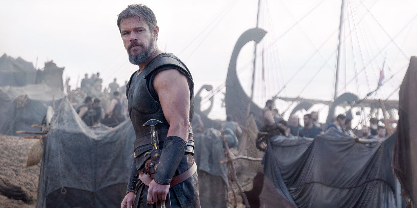 Matt Damon in the first trailer for Christopher Nolan's 'The Odyssey'