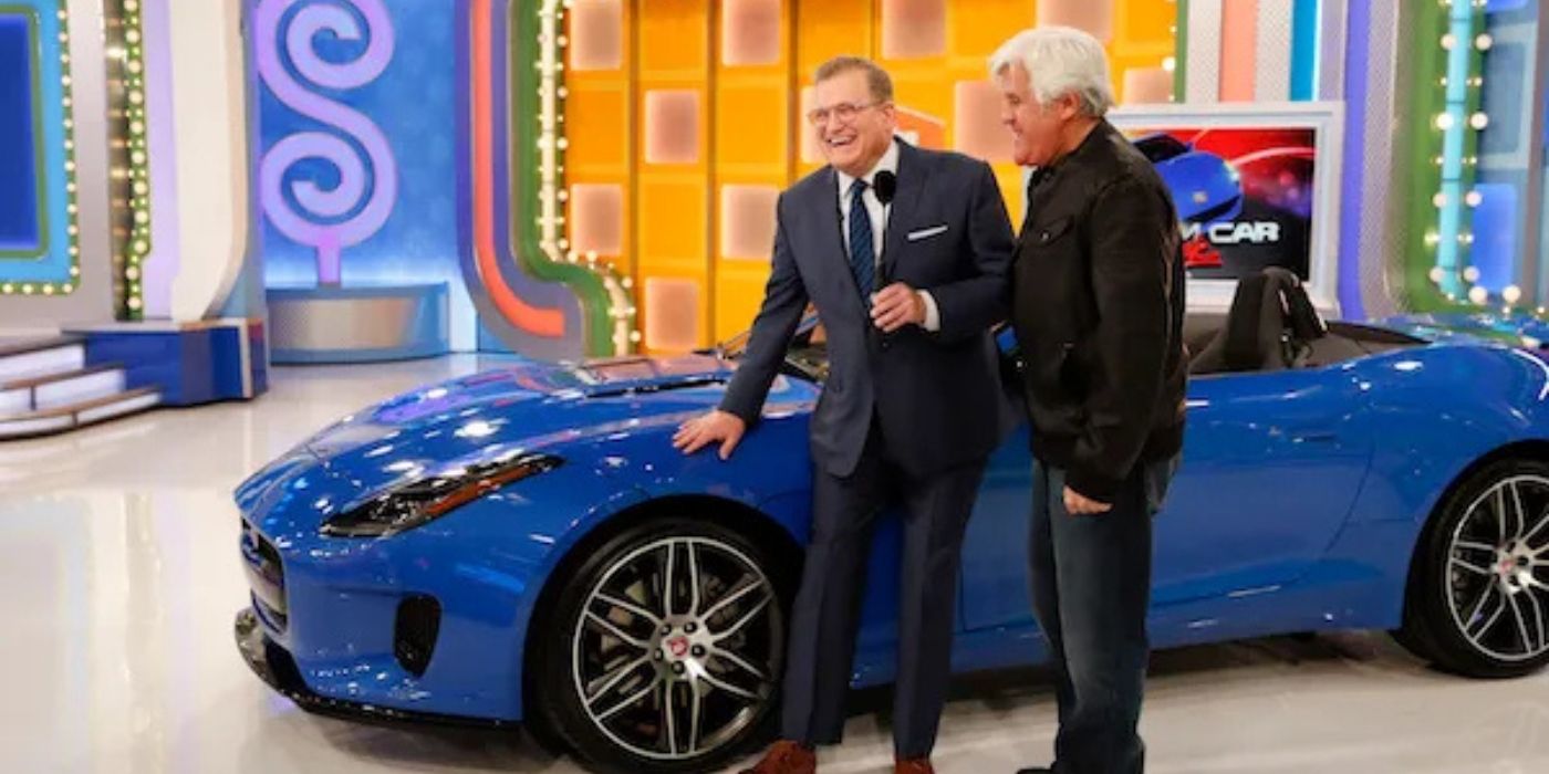 Jay Leno joins Drew Carey for Dream Car Week on 'The Price is Right.'