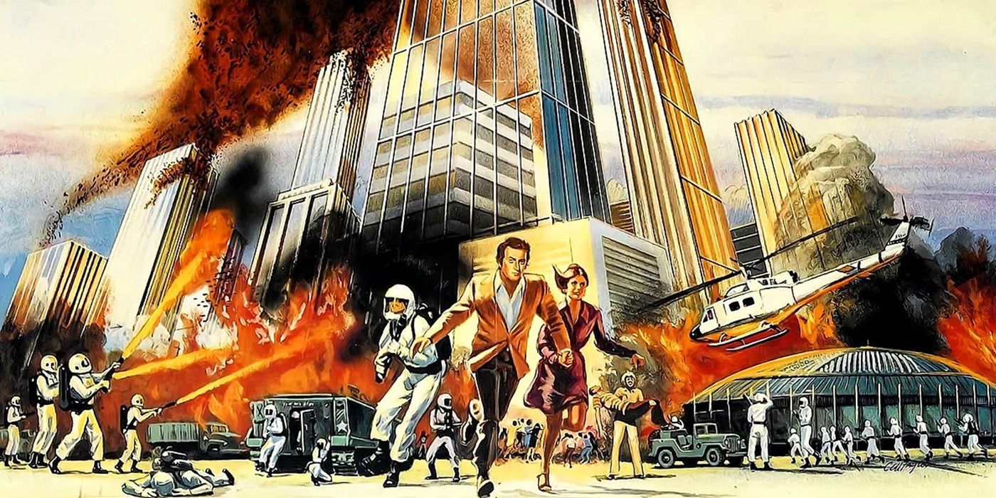 The movie poster art for The Swarm