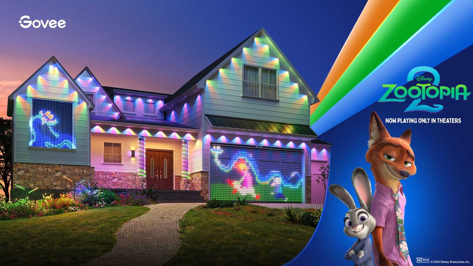 Zootopia Collab Make Every Moment Wild With Govee Outdoor Lights